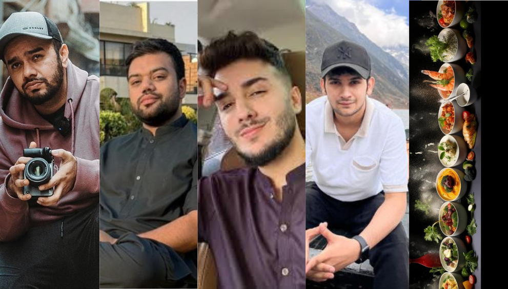 Pakistan's top YouTubers 2024