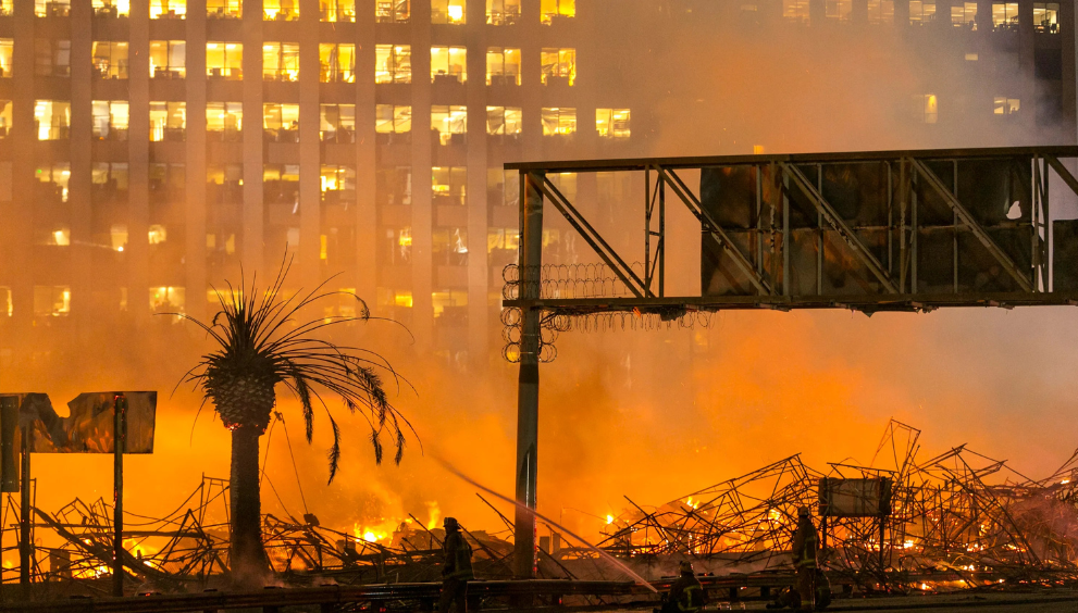 Los Angeles CentOS Building Fire